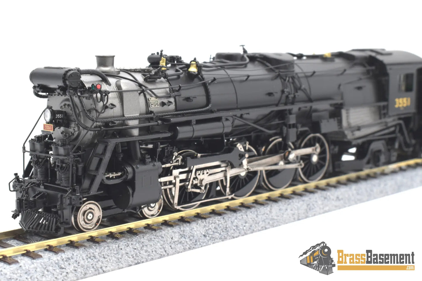 Ho Brass - Psc 17778 - 1 New Haven R - 3 4 - 8 - 2 Mountain Three Cylinders Steam