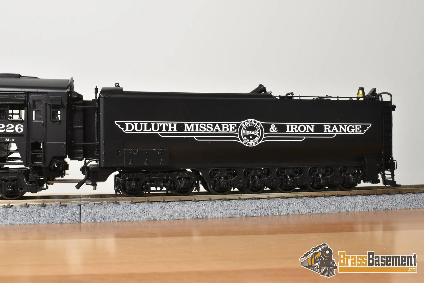 HO Brass - PSC 17854-2 DM&IR Duluth Missabe & Iron Range 2-8-8-4 Yellowstone Gray Boiler Elesco FWH - MINT Steam