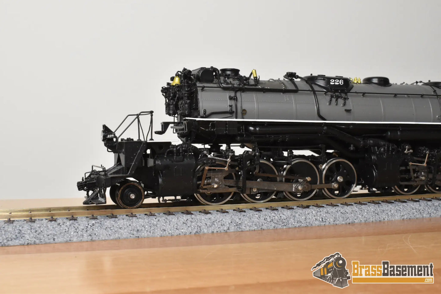 HO Brass - PSC 17854-2 DM&IR Duluth Missabe & Iron Range 2-8-8-4 Yellowstone Gray Boiler Elesco FWH - MINT Steam
