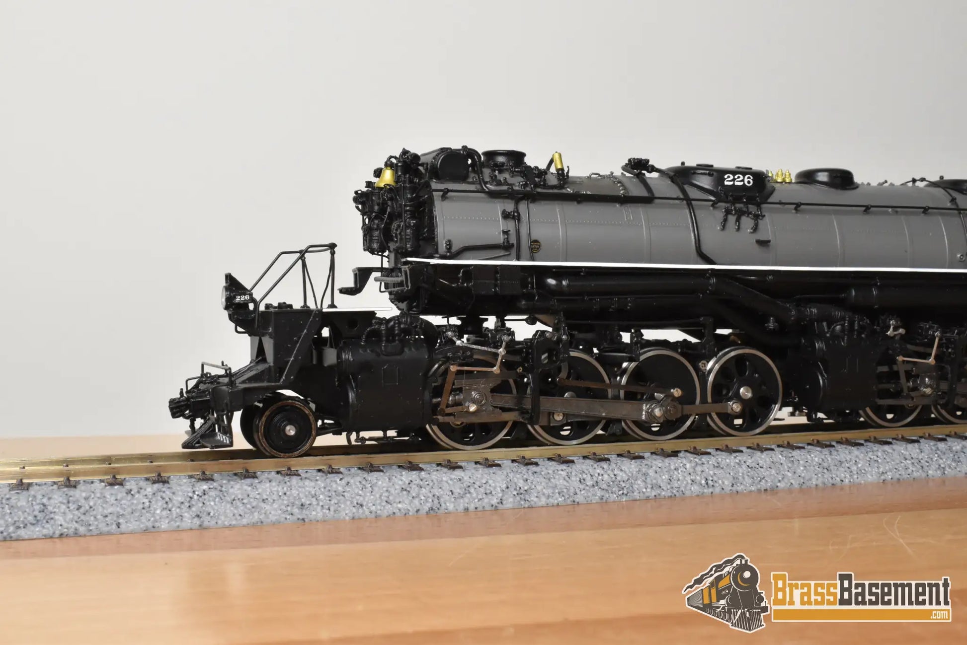 HO Brass - PSC 17854-2 DM&IR Duluth Missabe & Iron Range 2-8-8-4 Yellowstone Gray Boiler Elesco FWH - MINT Steam
