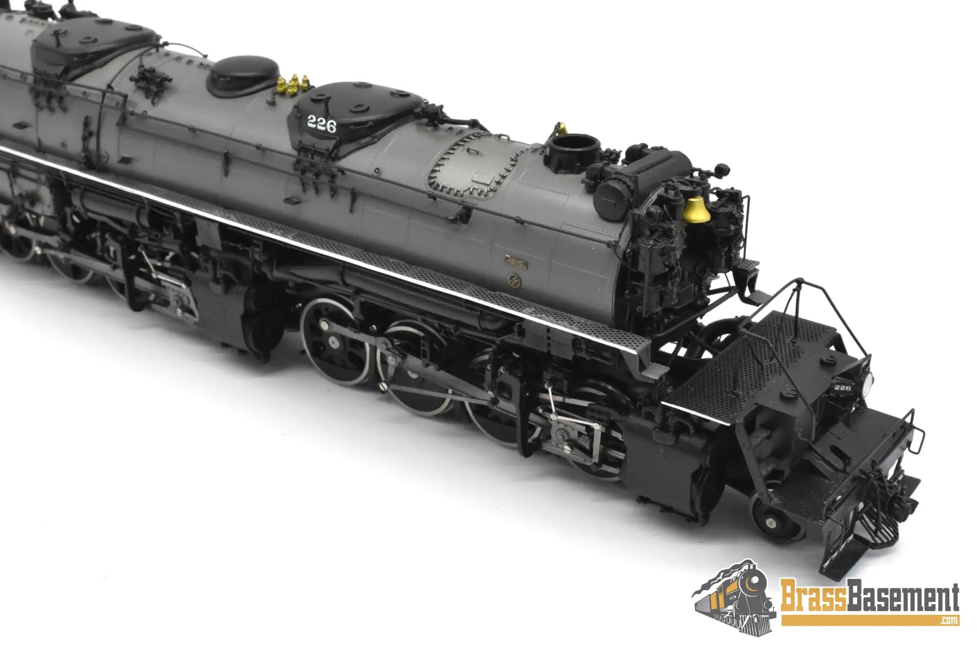 HO Brass - PSC 17854-2 DM&IR Duluth Missabe & Iron Range 2-8-8-4 Yellowstone Gray Boiler Elesco FWH - MINT Steam