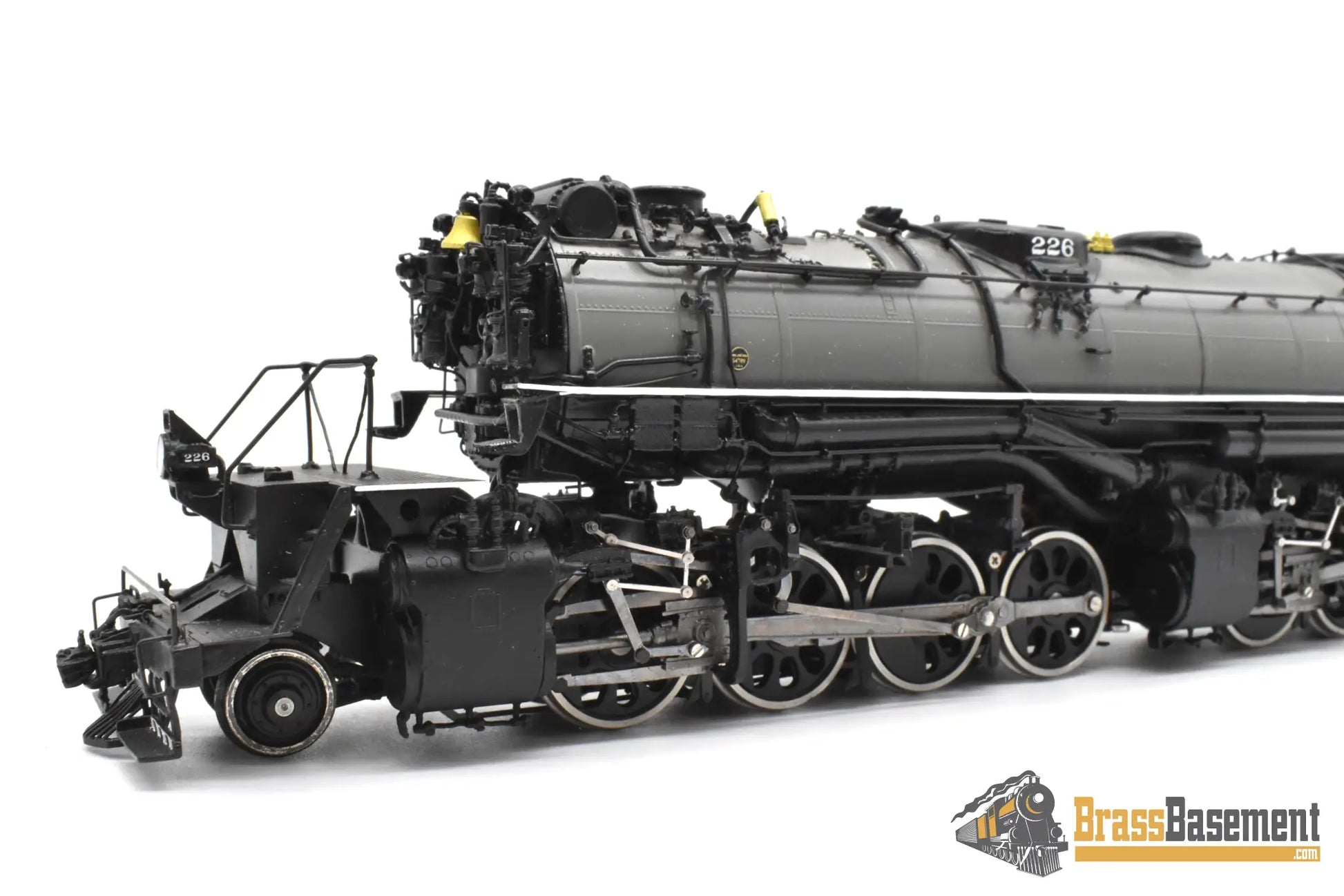HO Brass - PSC 17854-2 DM&IR Duluth Missabe & Iron Range 2-8-8-4 Yellowstone Gray Boiler Elesco FWH - MINT Steam