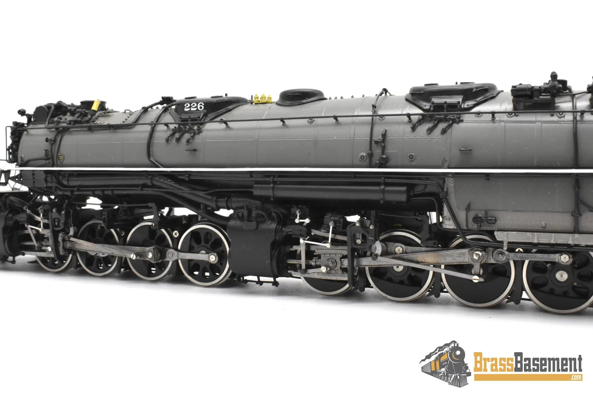 HO Brass - PSC 17854-2 DM&IR Duluth Missabe & Iron Range 2-8-8-4 Yellowstone Gray Boiler Elesco FWH - MINT Steam