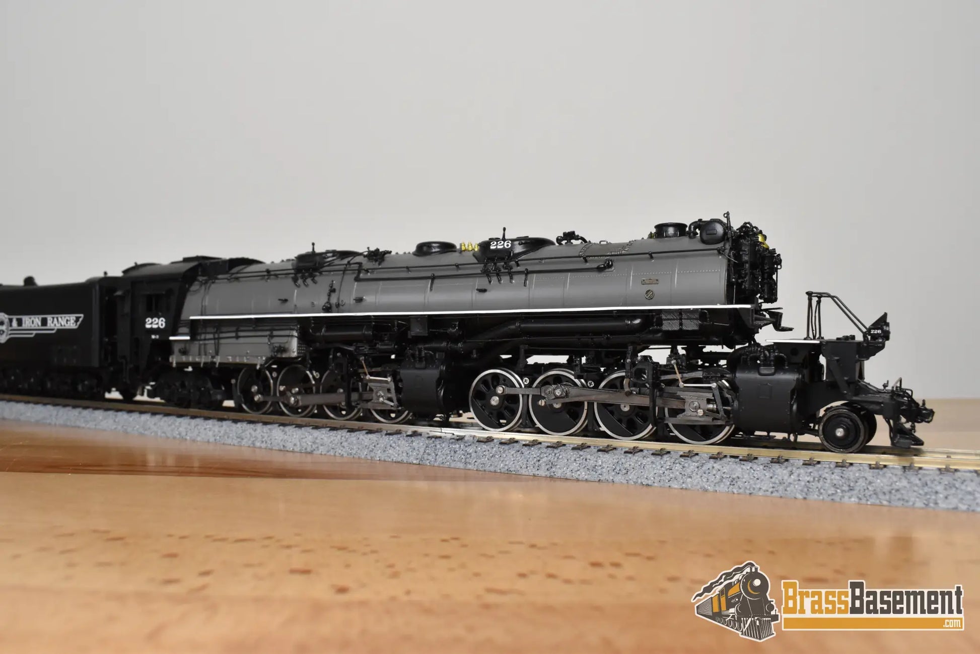 HO Brass - PSC 17854-2 DM&IR Duluth Missabe & Iron Range 2-8-8-4 Yellowstone Gray Boiler Elesco FWH - MINT Steam