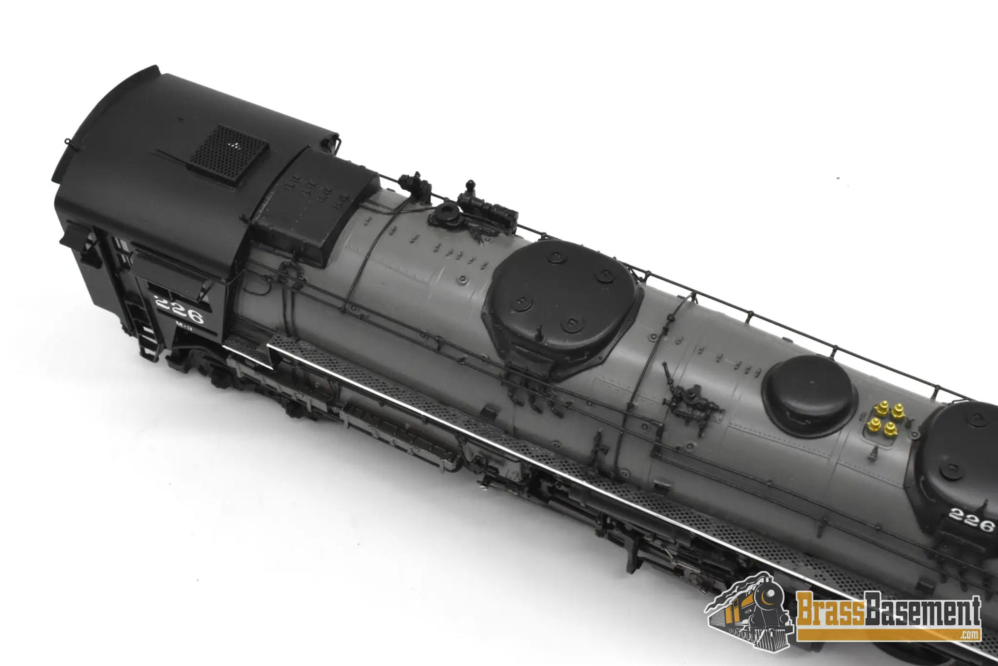HO Brass - PSC 17854-2 DM&IR Duluth Missabe & Iron Range 2-8-8-4 Yellowstone Gray Boiler Elesco FWH - MINT Steam