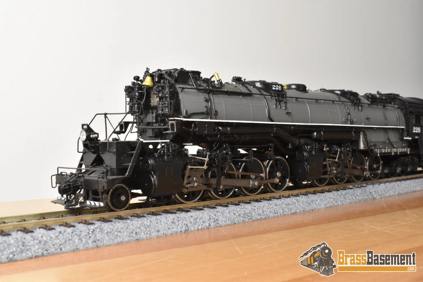 HO Brass - PSC 17854-2 DM&IR Duluth Missabe & Iron Range 2-8-8-4 Yellowstone Gray Boiler Elesco FWH - MINT Steam
