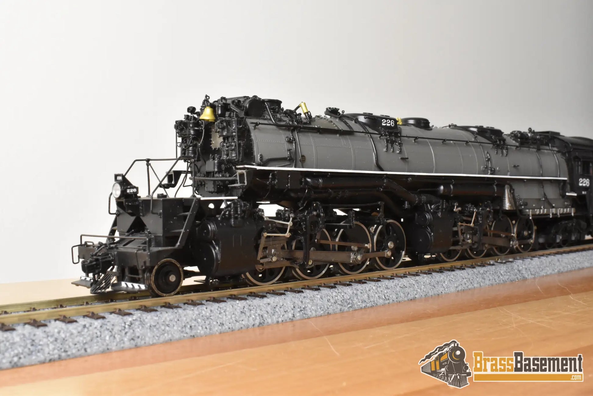 HO Brass - PSC 17854-2 DM&IR Duluth Missabe & Iron Range 2-8-8-4 Yellowstone Gray Boiler Elesco FWH - MINT Steam