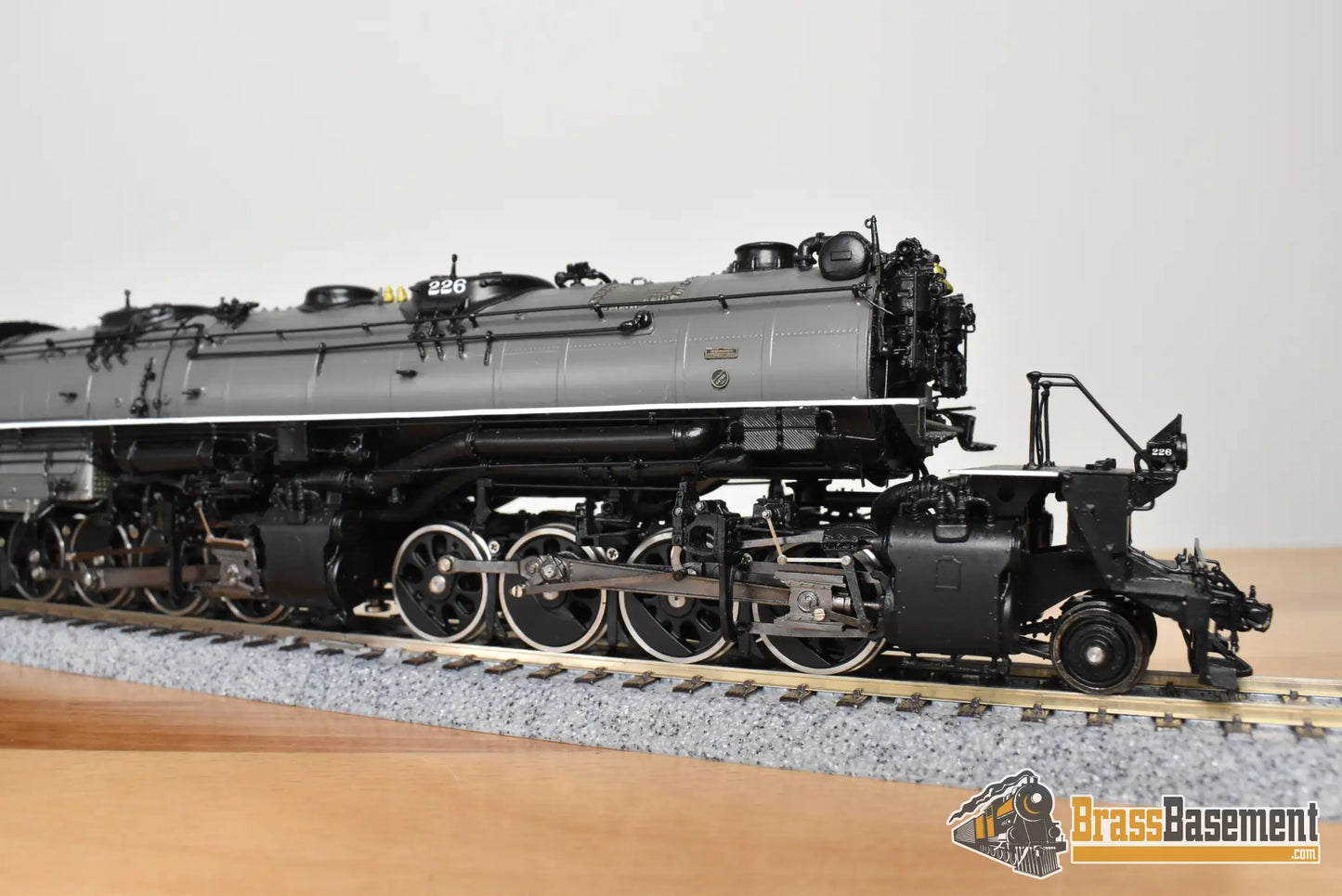 HO Brass - PSC 17854-2 DM&IR Duluth Missabe & Iron Range 2-8-8-4 Yellowstone Gray Boiler Elesco FWH - MINT Steam