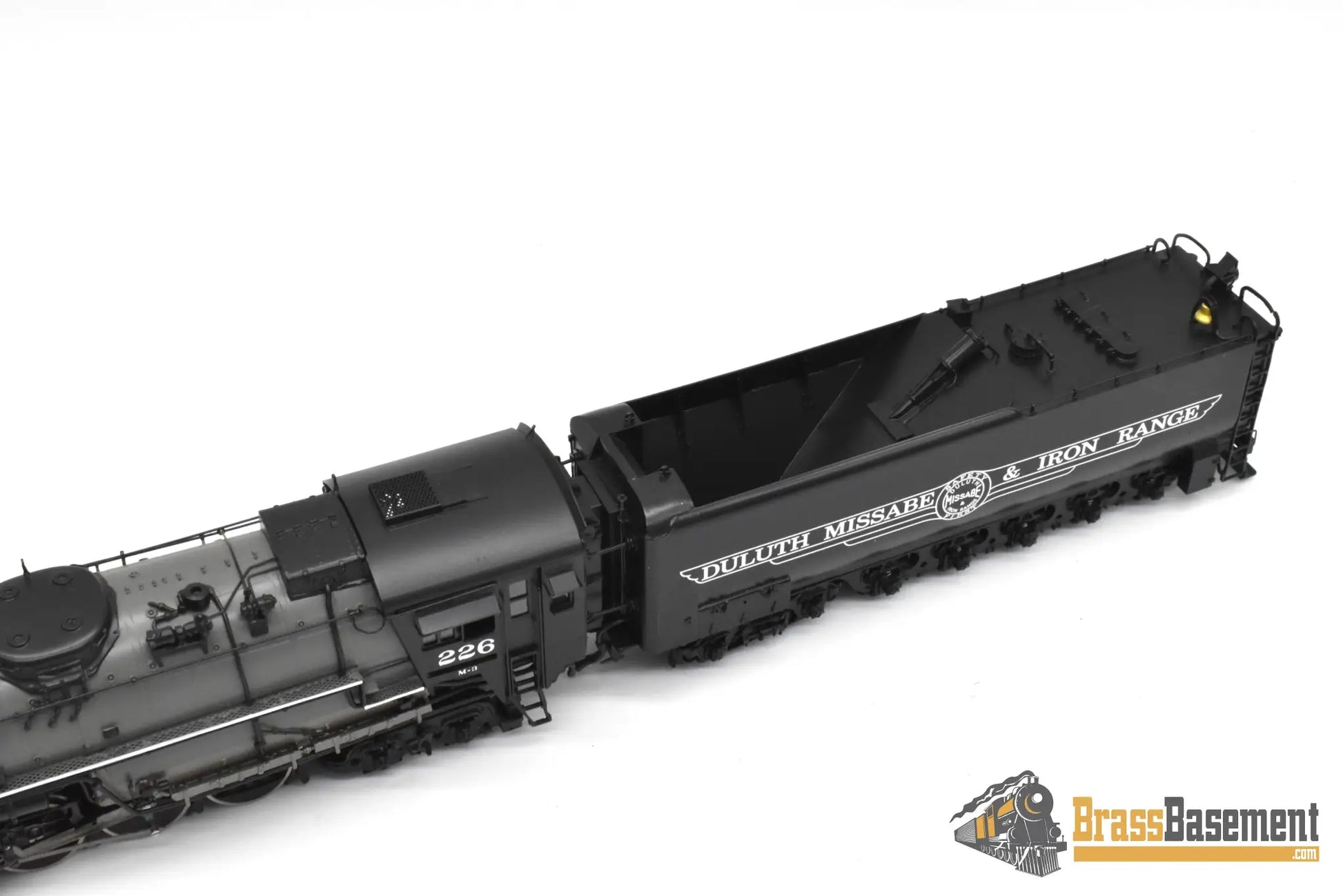 HO Brass - PSC 17854-2 DM&IR Duluth Missabe & Iron Range 2-8-8-4 Yellowstone Gray Boiler Elesco FWH - MINT Steam