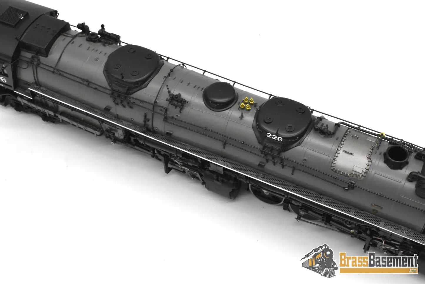 HO Brass - PSC 17854-2 DM&IR Duluth Missabe & Iron Range 2-8-8-4 Yellowstone Gray Boiler Elesco FWH - MINT Steam