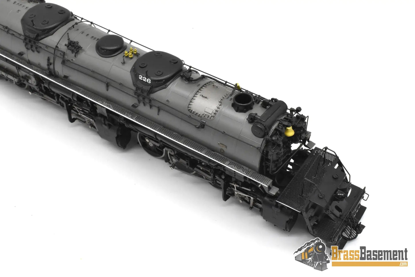 HO Brass - PSC 17854-2 DM&IR Duluth Missabe & Iron Range 2-8-8-4 Yellowstone Gray Boiler Elesco FWH - MINT Steam