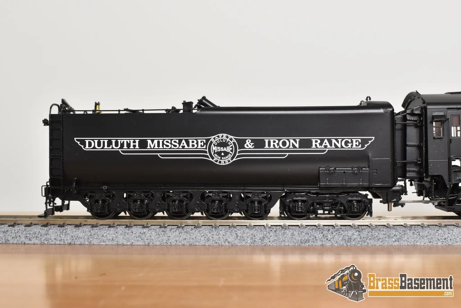 HO Brass - PSC 17854-2 DM&IR Duluth Missabe & Iron Range 2-8-8-4 Yellowstone Gray Boiler Elesco FWH - MINT Steam