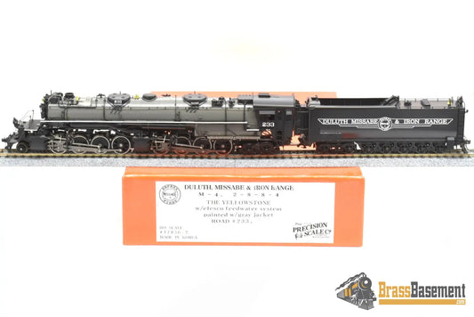 Ho Brass - Psc 17856 - 2 Dm&Ir Duluth Missabe & Iron Range 2 - 8 - 8 - 4 Yellowstone Gray Boiler