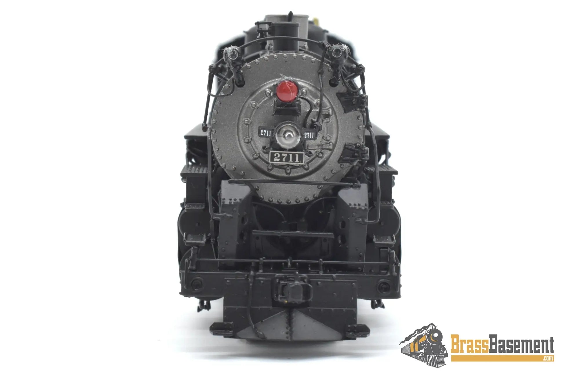 Ho Brass - Psc 17986.1 Rock Island Crip K-68B 2-8-2 Mikado #2711 W Mars Light & Oil Tender Boo-Rim