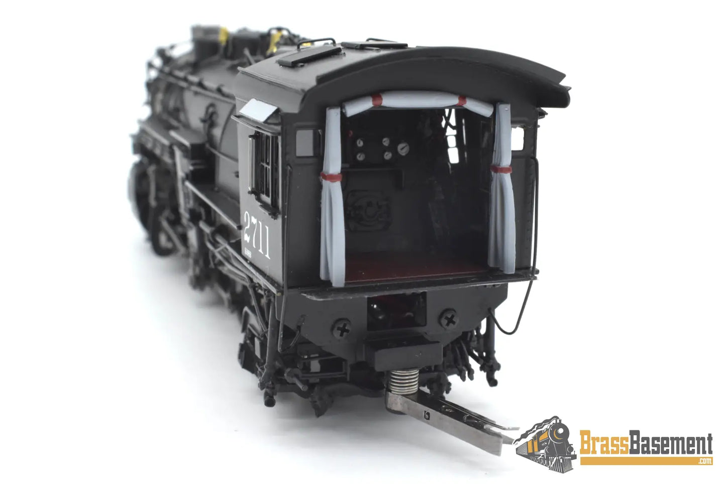 Ho Brass - Psc 17986.1 Rock Island Crip K-68B 2-8-2 Mikado #2711 W Mars Light & Oil Tender Boo-Rim