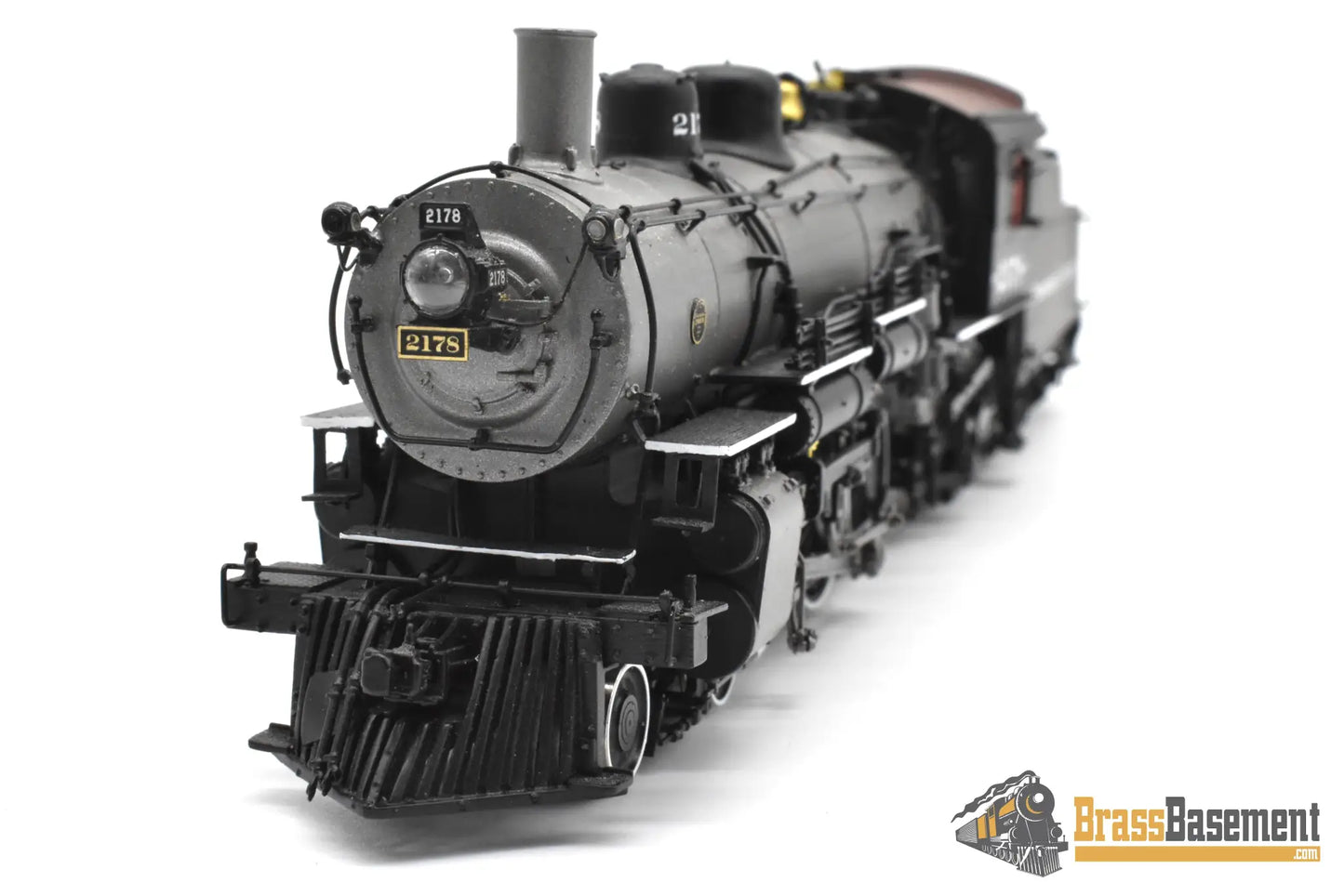 HO Brass - PSC 18018-2 Northern Pacific 4-6-2 Q-4 Pacific #2178 Gray Boiler - F/P Boo-Rim #4/10 Steam
