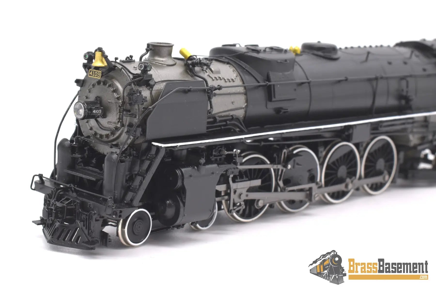 Ho Brass - Psc 18078.1 Boston & Maine 4 - 8 - 2 R - 1B Mountain Factory Paint Mint Steam
