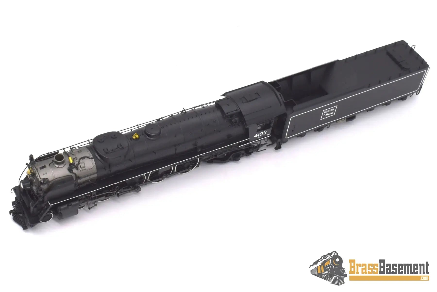 Ho Brass - Psc 18078.1 Boston & Maine 4 - 8 - 2 R - 1B Mountain Factory Paint Mint Steam