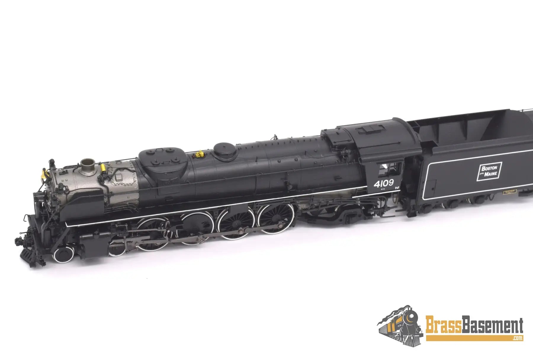 Ho Brass - Psc 18078.1 Boston & Maine 4 - 8 - 2 R - 1B Mountain Factory Paint Mint Steam