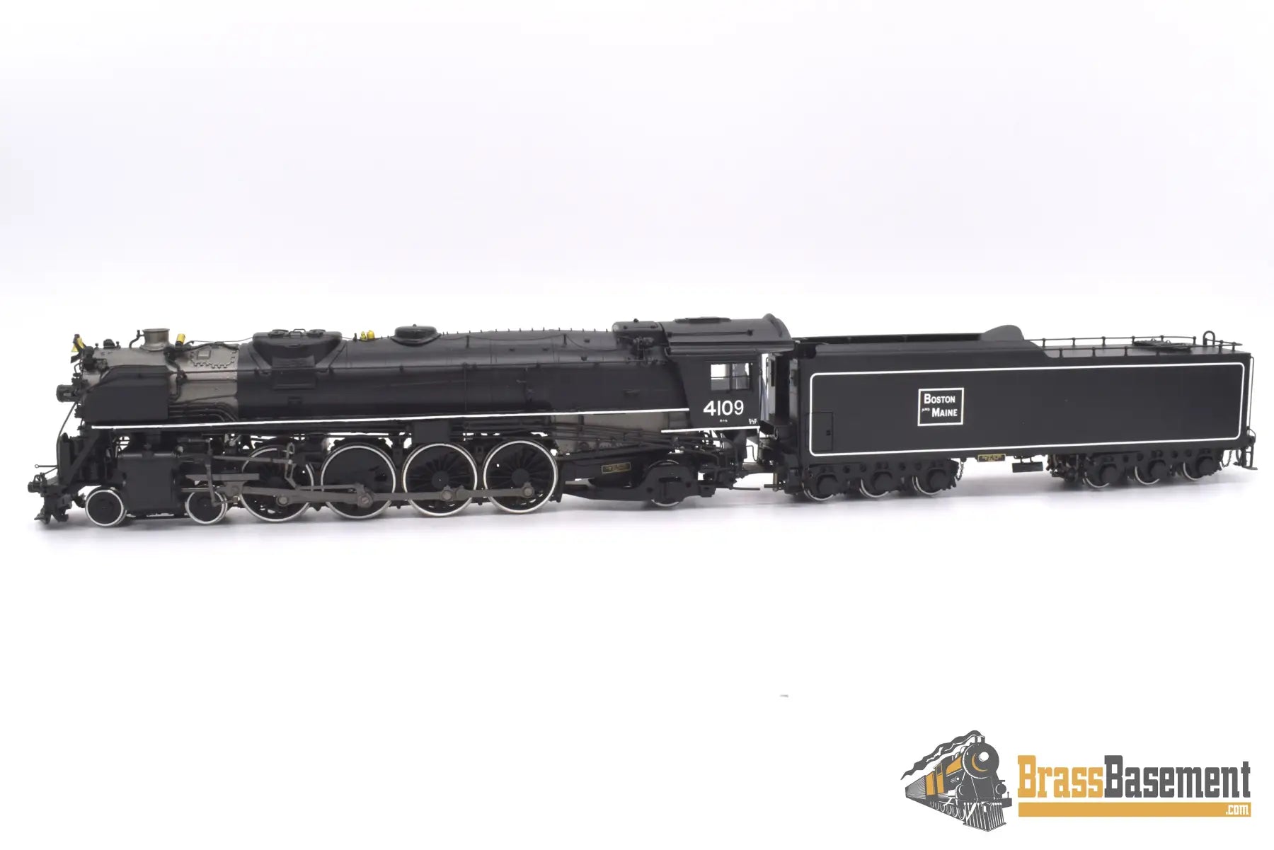 Ho Brass - Psc 18078.1 Boston & Maine 4 - 8 - 2 R - 1B Mountain Factory Paint Mint Steam