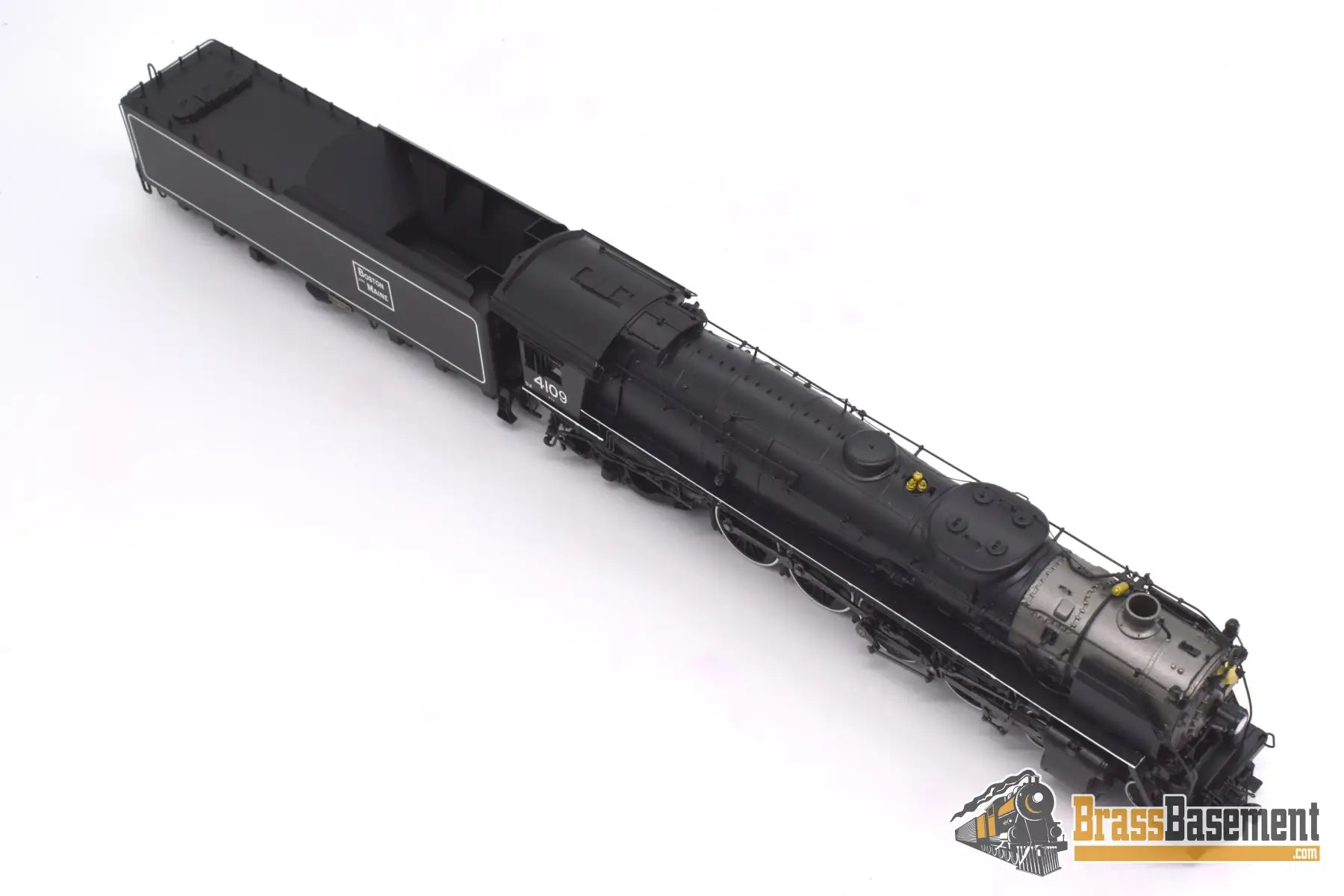 Ho Brass - Psc 18078.1 Boston & Maine 4 - 8 - 2 R - 1B Mountain Factory Paint Mint Steam