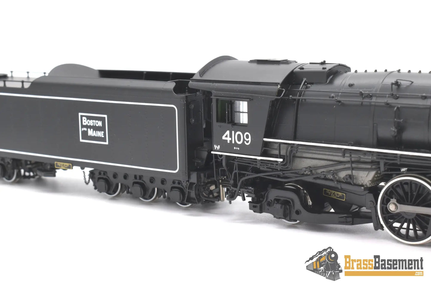 Ho Brass - Psc 18078.1 Boston & Maine 4 - 8 - 2 R - 1B Mountain Factory Paint Mint Steam