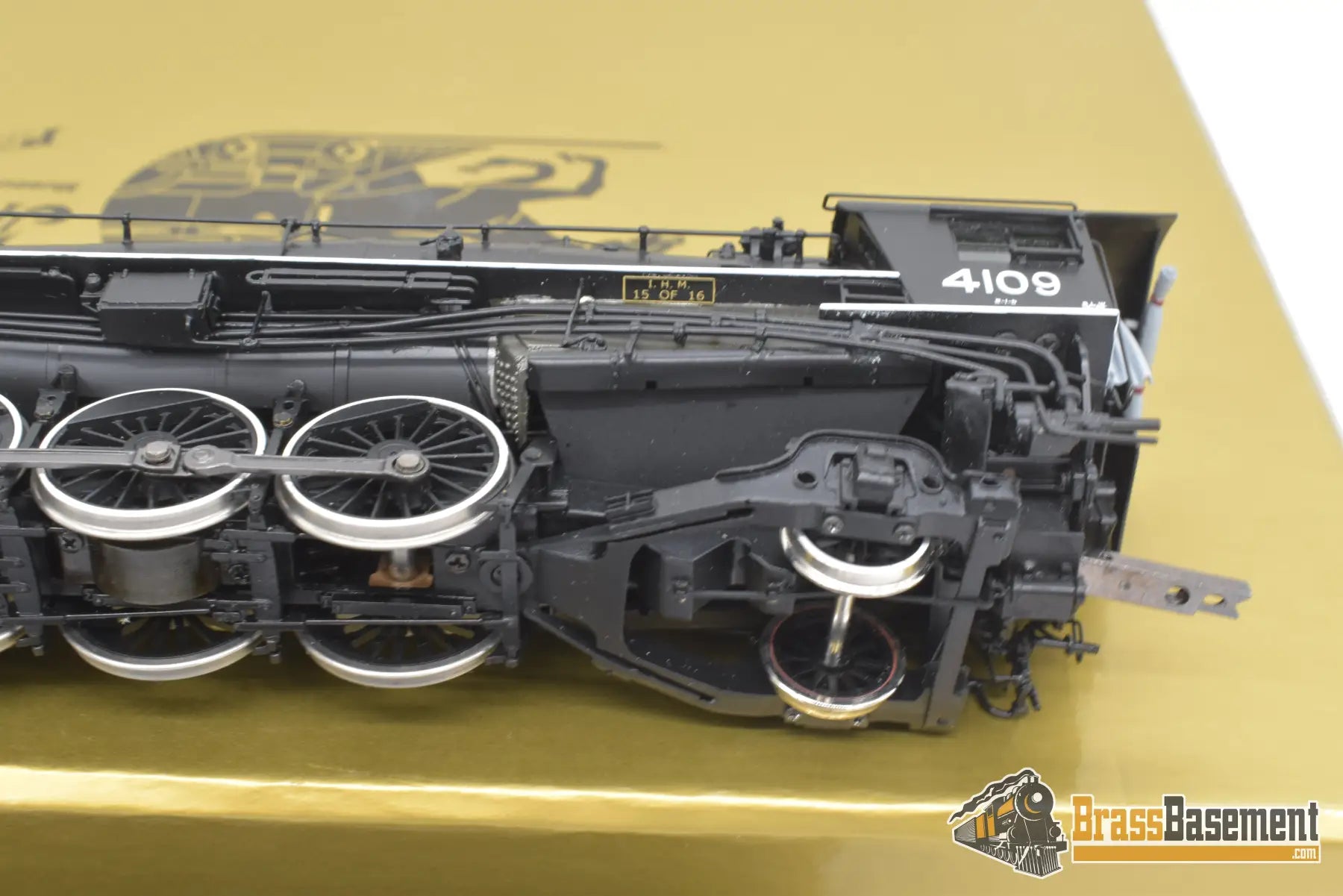 Ho Brass - Psc 18078.1 Boston & Maine 4 - 8 - 2 R - 1B Mountain Factory Paint Mint Steam