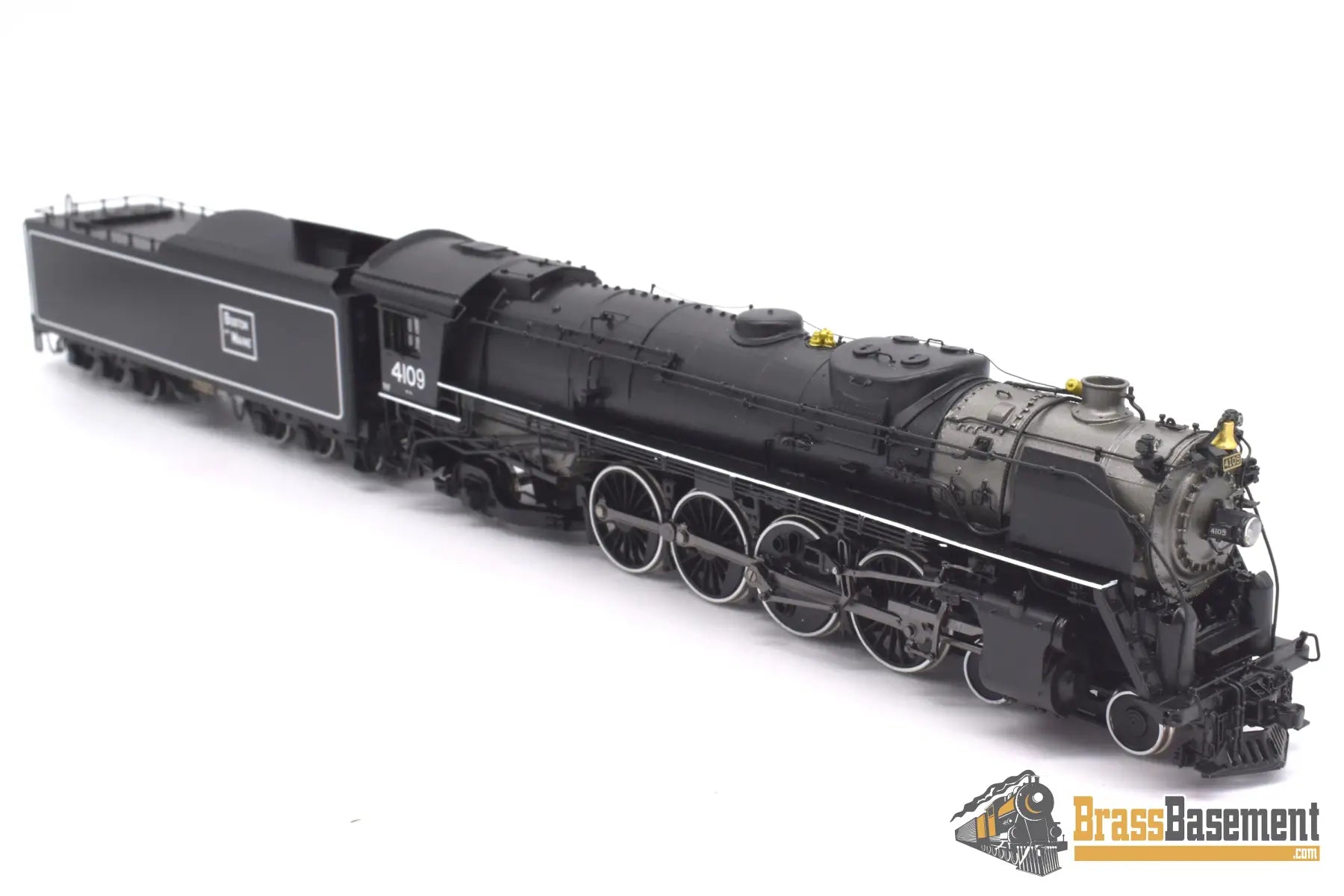 Ho Brass - Psc 18078.1 Boston & Maine 4 - 8 - 2 R - 1B Mountain Factory Paint Mint Steam