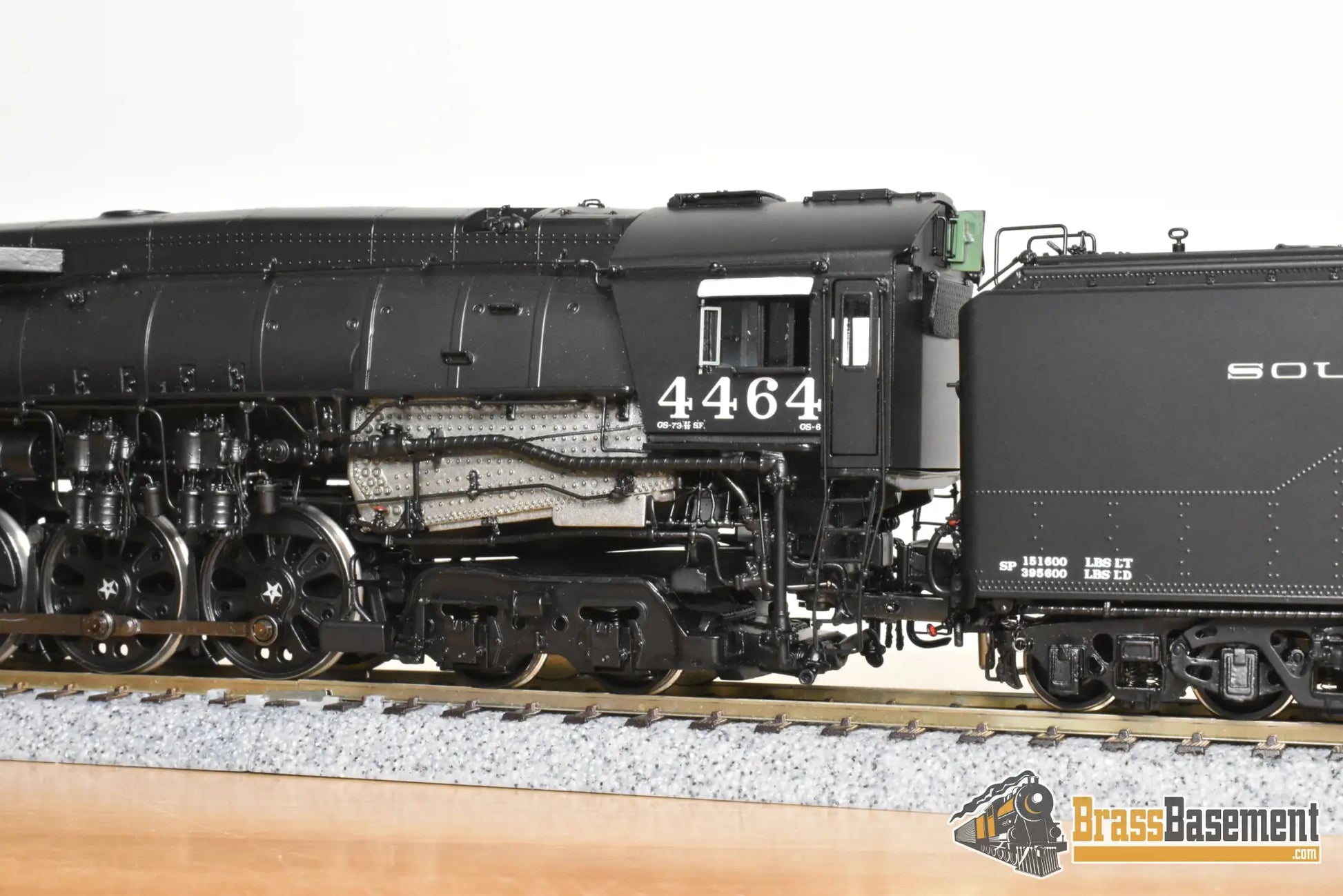 HO Brass - PSC #18116.1 Southern Pacific Lines SPL 4-8-4 GS-6 #4464 - F/P Mint #7/12 - Steam