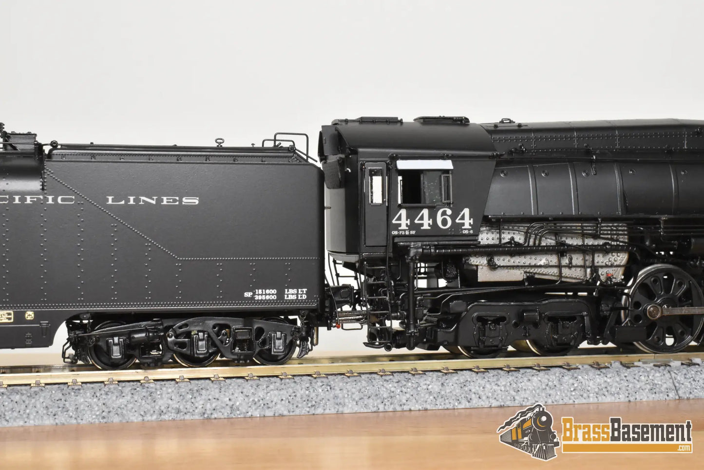 HO Brass - PSC #18116.1 Southern Pacific Lines SPL 4-8-4 GS-6 #4464 - F/P Mint #7/12 - Steam