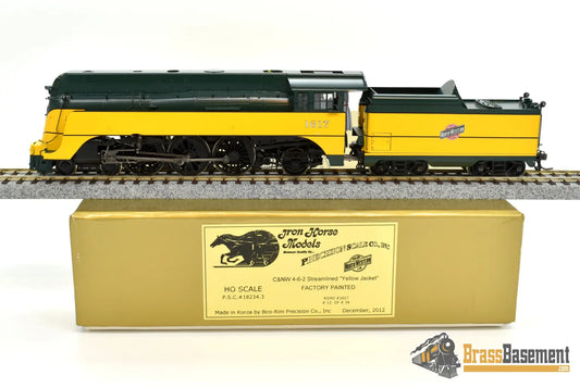 Ho Brass - Psc 18234.3 Chicago & Northwestern Es ’Yellow Belly’ 4 - 6 - 2 #1617 Mint! Steam