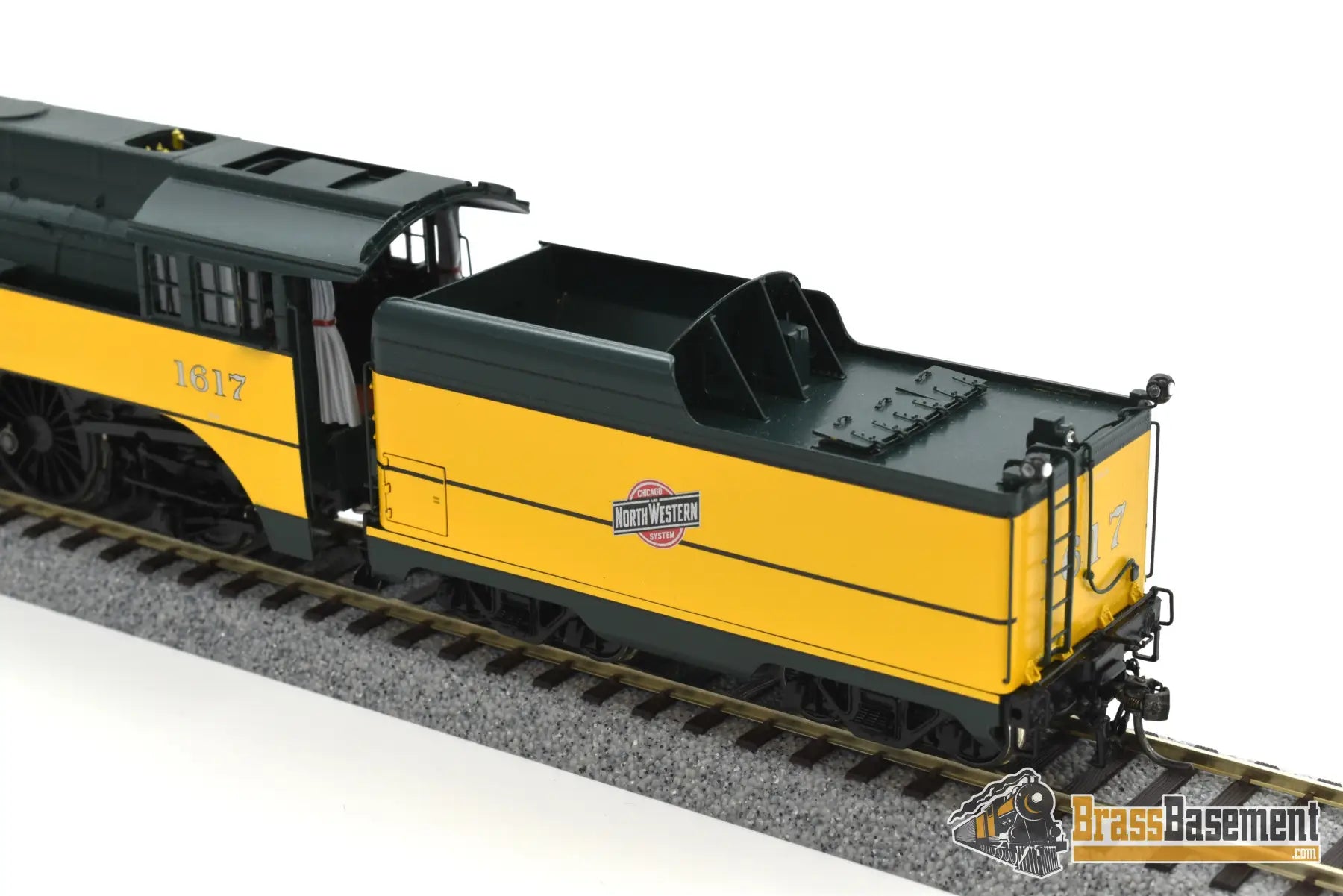 Ho Brass - Psc 18234.3 Chicago & Northwestern Es ’Yellow Belly’ 4 - 6 - 2 #1617 Mint! Steam