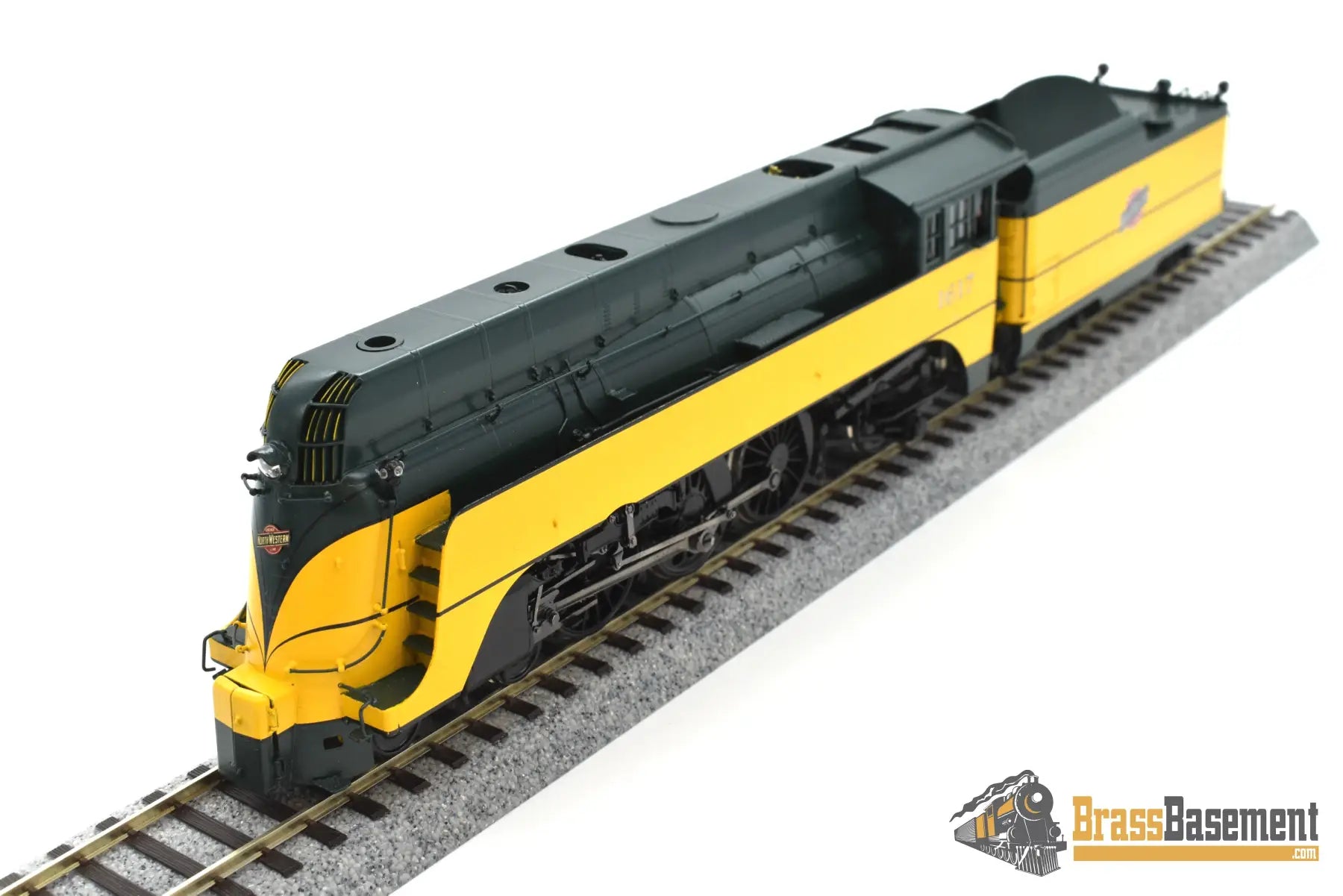 Ho Brass - Psc 18234.3 Chicago & Northwestern Es ’Yellow Belly’ 4 - 6 - 2 #1617 Mint! Steam