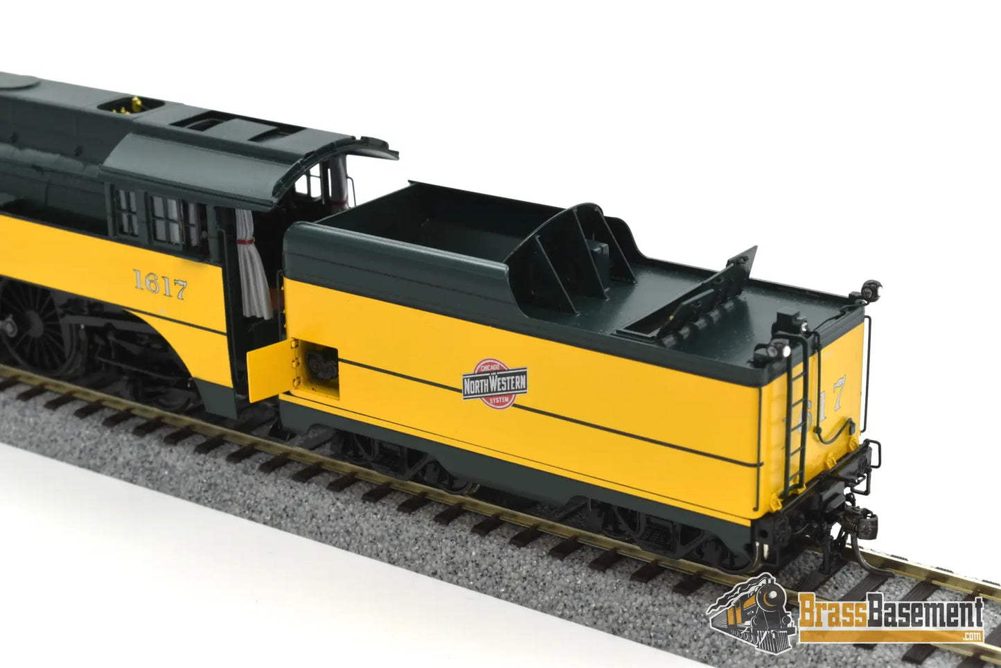 Ho Brass - Psc 18234.3 Chicago & Northwestern Es ’Yellow Belly’ 4 - 6 - 2 #1617 Mint! Steam