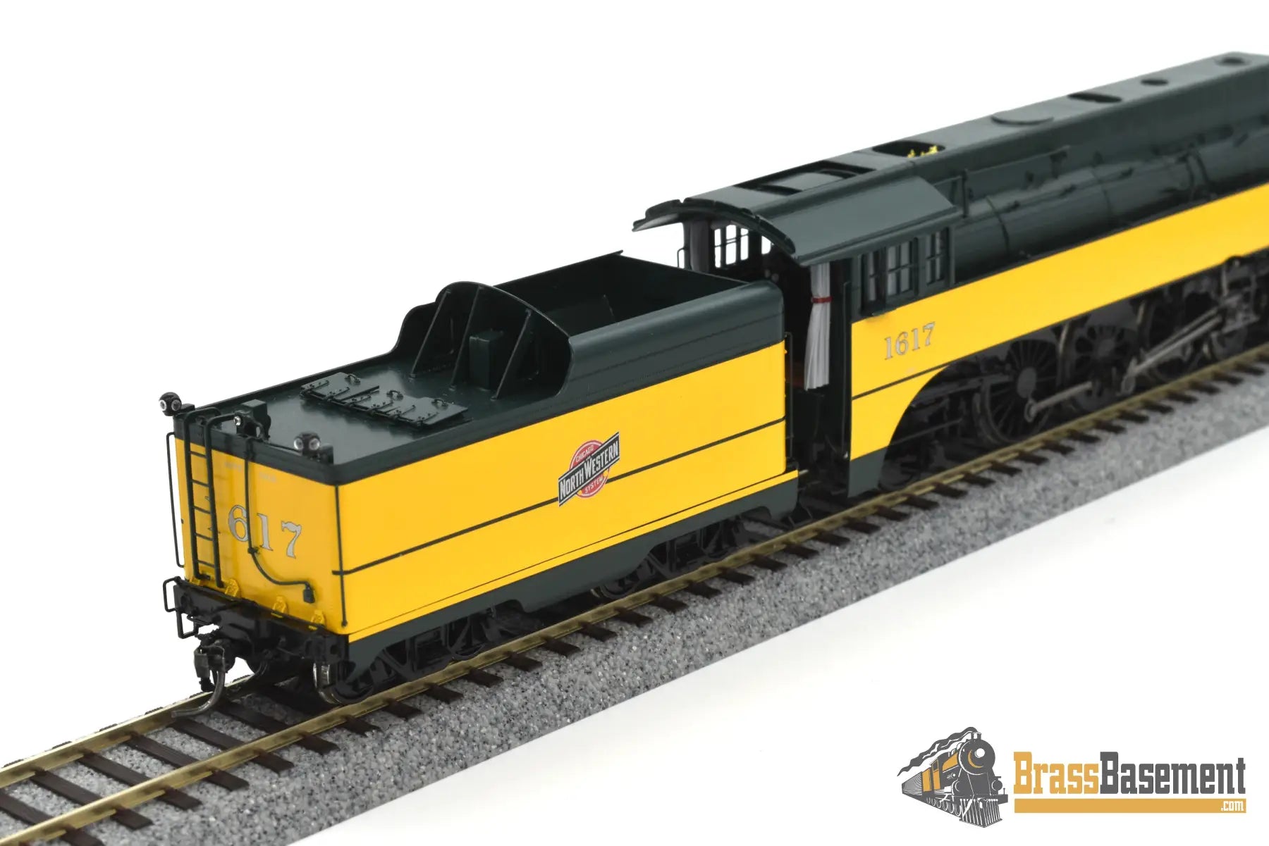 Ho Brass - Psc 18234.3 Chicago & Northwestern Es ’Yellow Belly’ 4 - 6 - 2 #1617 Mint! Steam