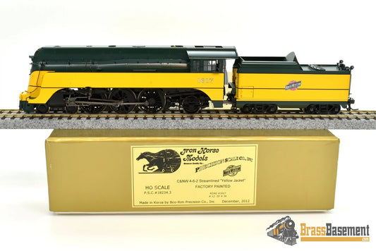 Ho Brass - Psc 18234.3 Chicago & Northwestern Es ’Yellow Belly’ 4 - 6 - 2 #1617 Mint! Steam