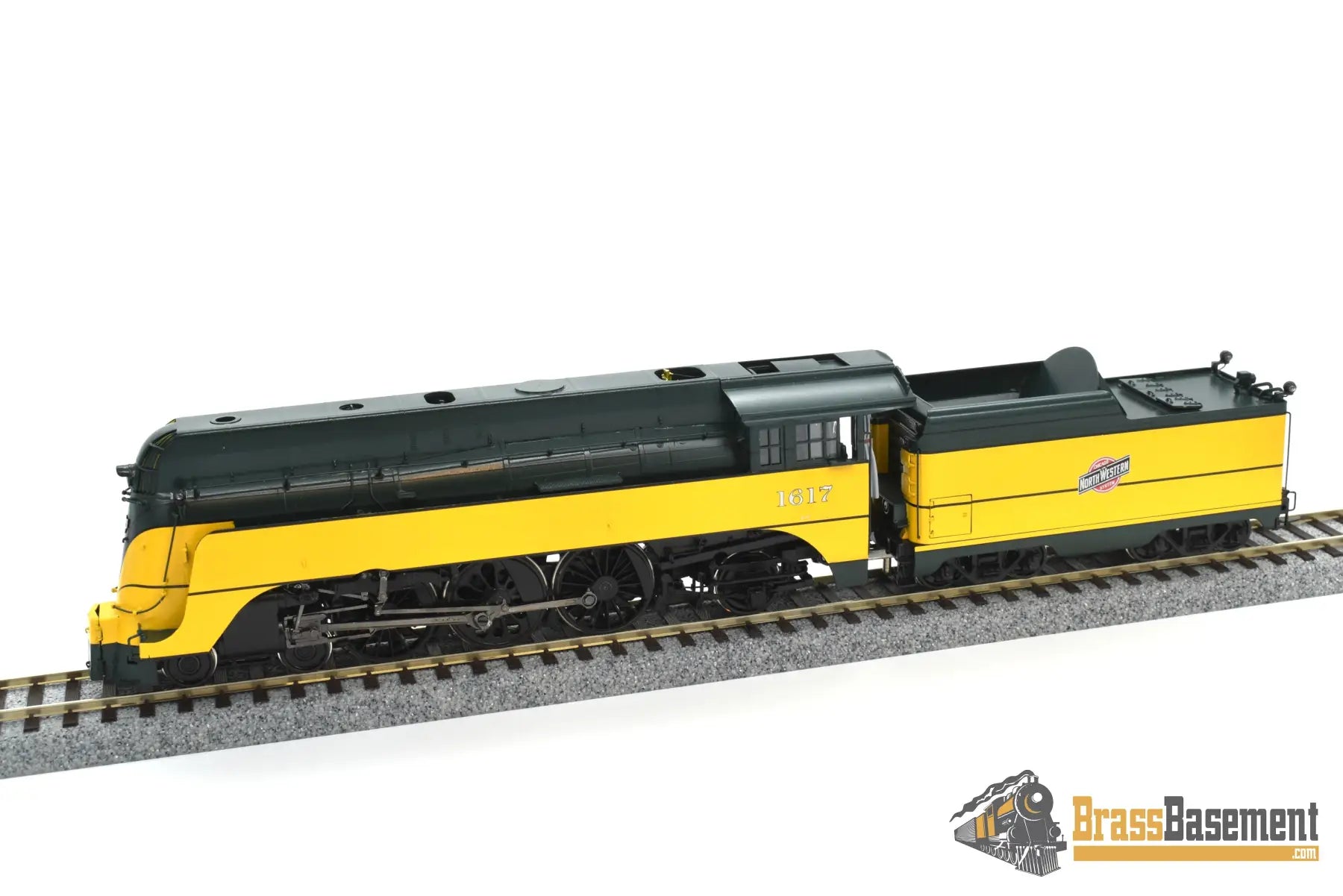 Ho Brass - Psc 18234.3 Chicago & Northwestern Es ’Yellow Belly’ 4 - 6 - 2 #1617 Mint! Steam