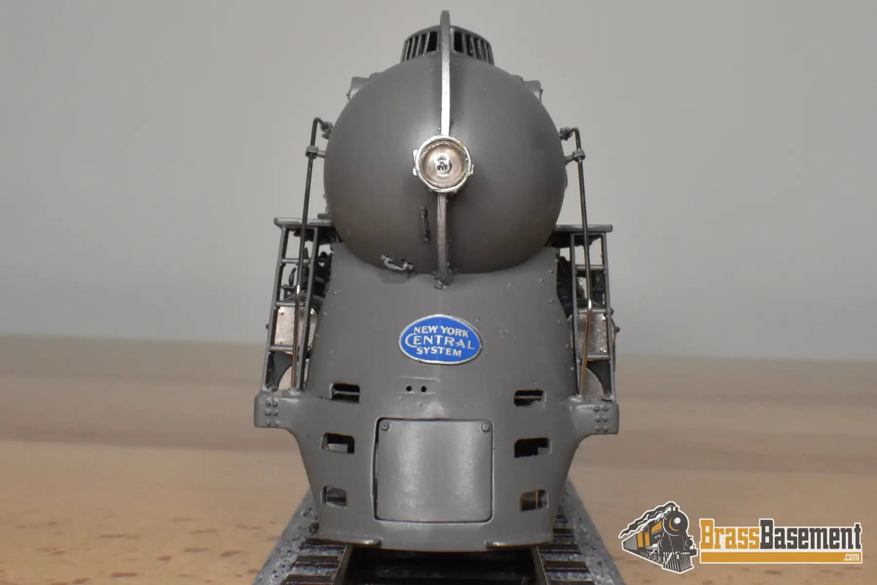 HO Brass - PSC 18250.2 NYC 1940s Era Streamlined Dreyfuss Hudson #5445 ’The Mercury’ - SAMPLE FP Boo-Rim