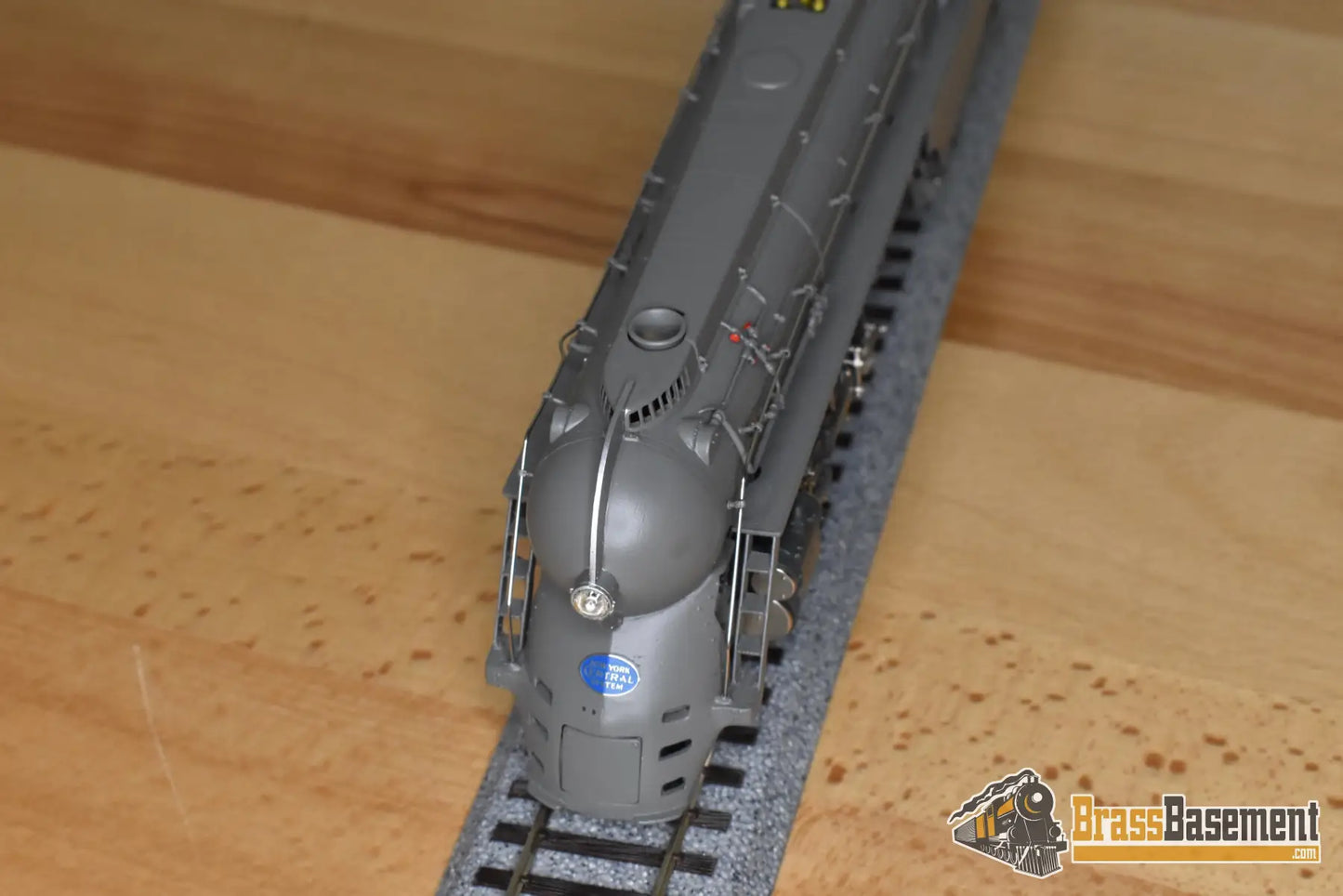 HO Brass - PSC 18250.2 NYC 1940s Era Streamlined Dreyfuss Hudson #5445 ’The Mercury’ - SAMPLE FP Boo-Rim