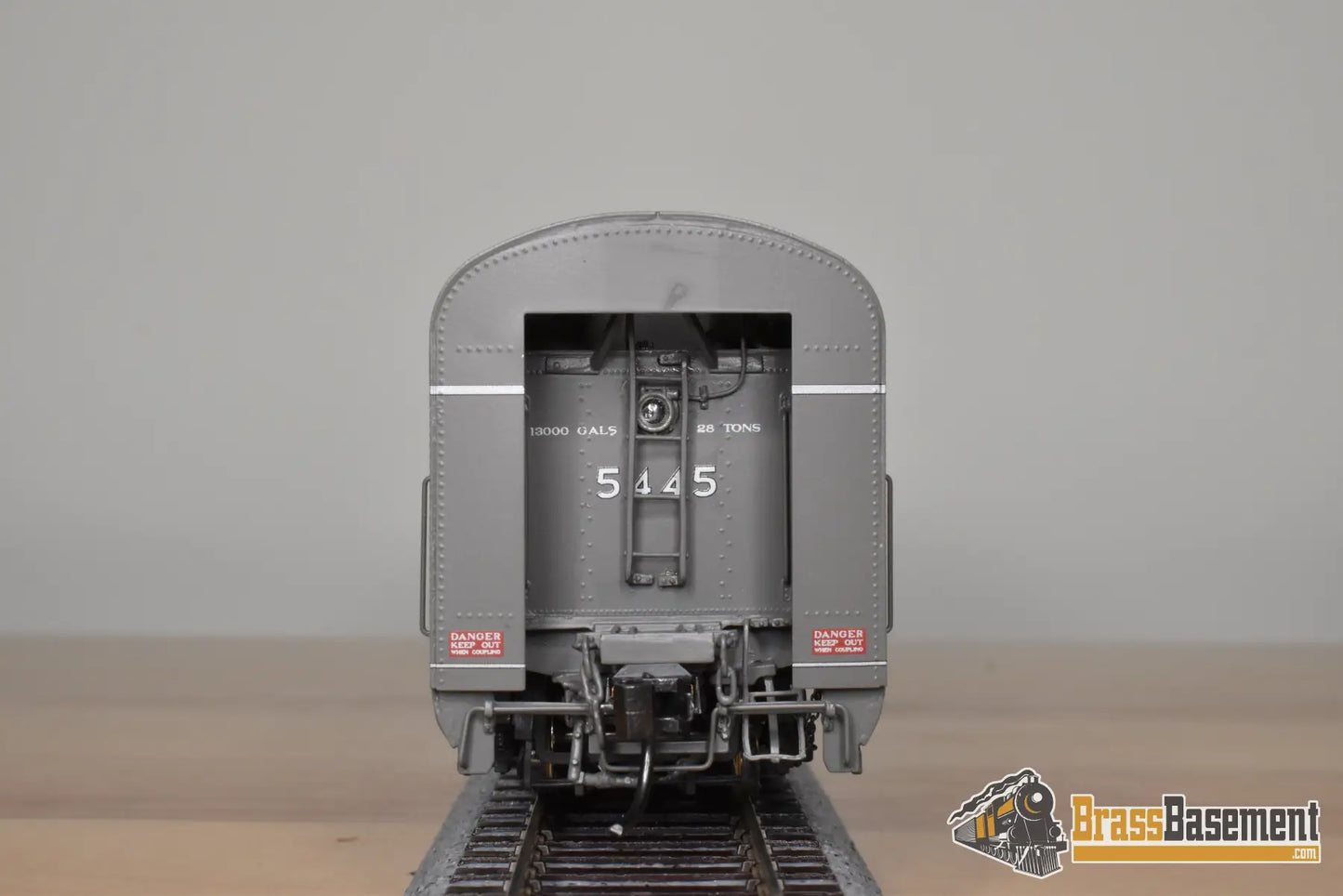 HO Brass - PSC 18250.2 NYC 1940s Era Streamlined Dreyfuss Hudson #5445 ’The Mercury’ - SAMPLE FP Boo-Rim