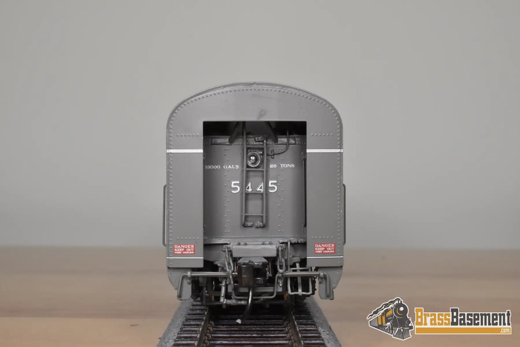 HO Brass - PSC 18250.2 NYC 1940s Era Streamlined Dreyfuss Hudson #5445 ’The Mercury’ - SAMPLE FP Boo-Rim