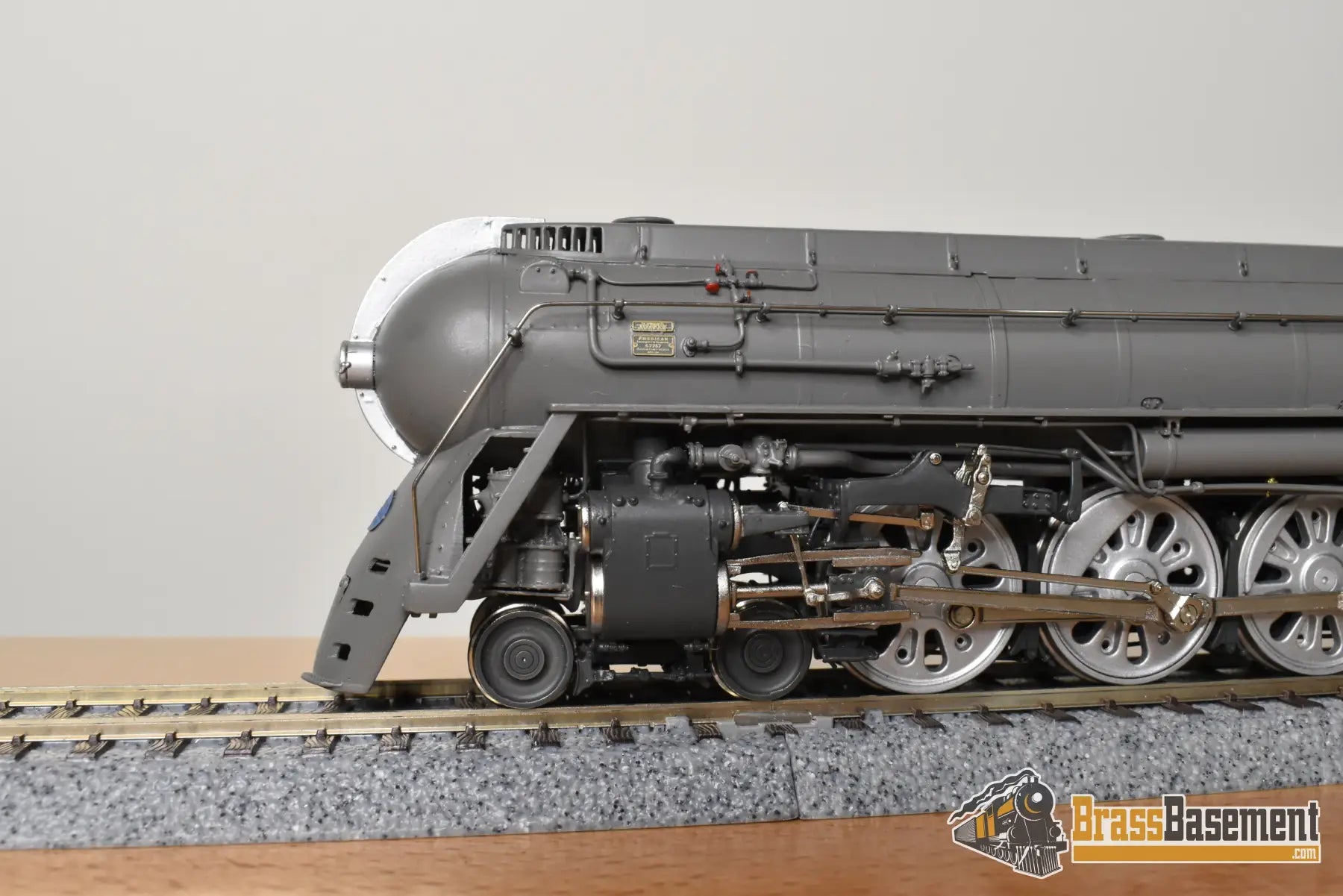 HO Brass - PSC 18250.2 NYC 1940s Era Streamlined Dreyfuss Hudson #5445 ’The Mercury’ - SAMPLE FP Boo-Rim