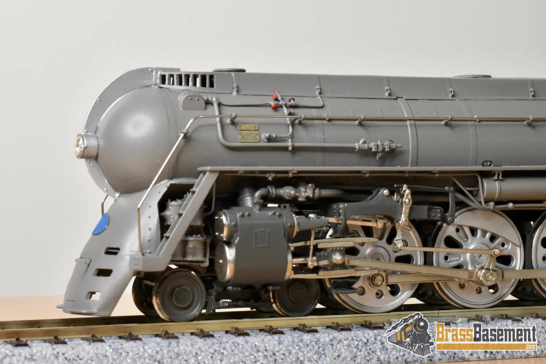 HO Brass - PSC 18250.2 NYC 1940s Era Streamlined Dreyfuss Hudson #5445 ’The Mercury’ - SAMPLE FP Boo-Rim