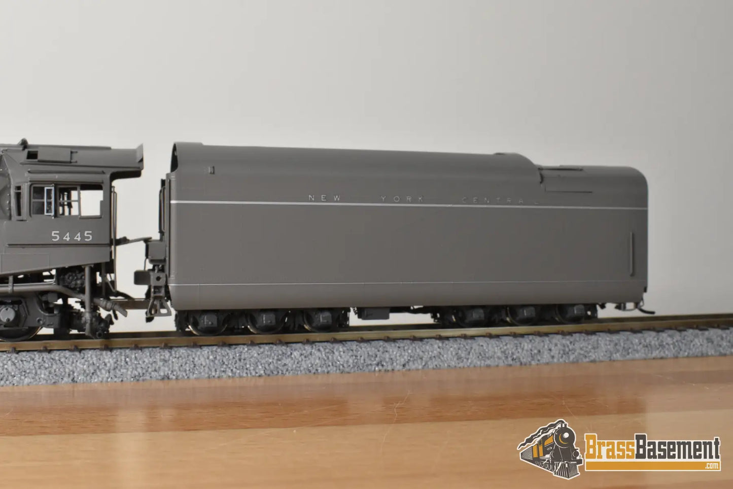 HO Brass - PSC 18250.2 NYC 1940s Era Streamlined Dreyfuss Hudson #5445 ’The Mercury’ - SAMPLE FP Boo-Rim