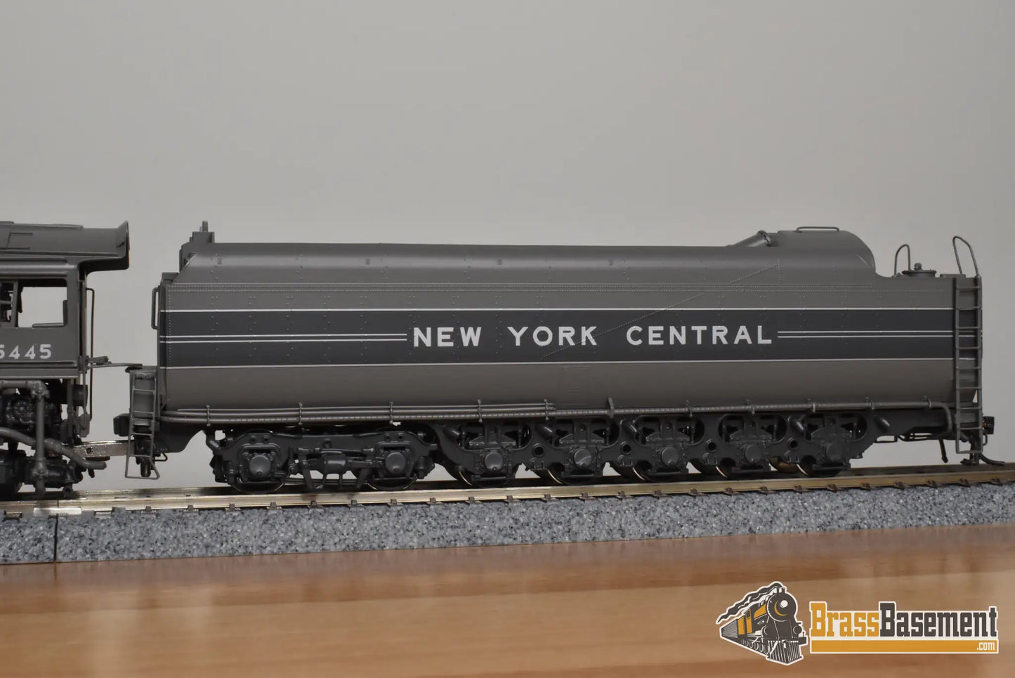 HO Brass - PSC 18254.1 NYC 1945 Era Streamlined Dreyfuss Hudson #5445 PT-4 Centipede Tender - #7/17 FP Boo-Rim