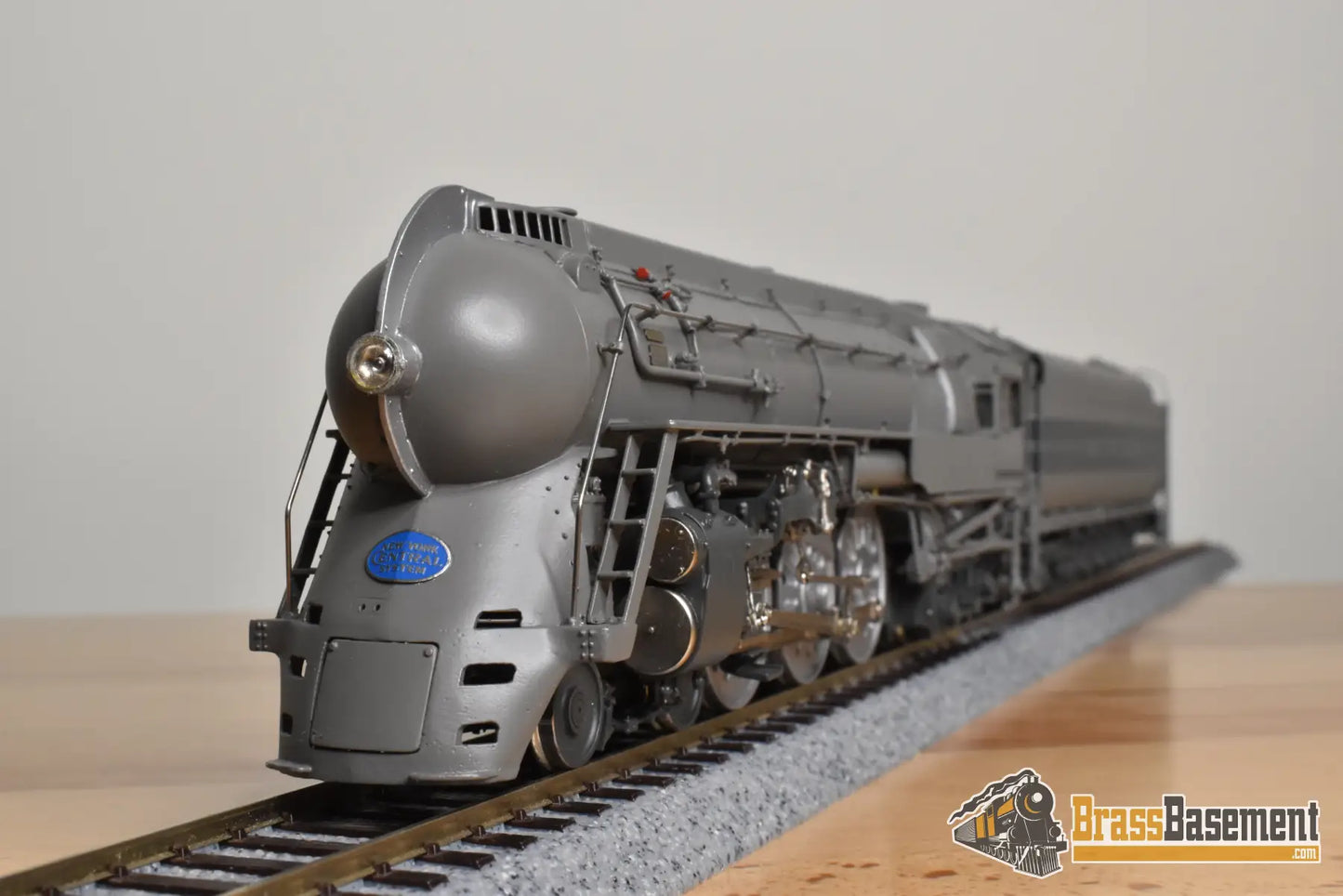 HO Brass - PSC 18254.1 NYC 1945 Era Streamlined Dreyfuss Hudson #5445 PT-4 Centipede Tender - #7/17 FP Boo-Rim