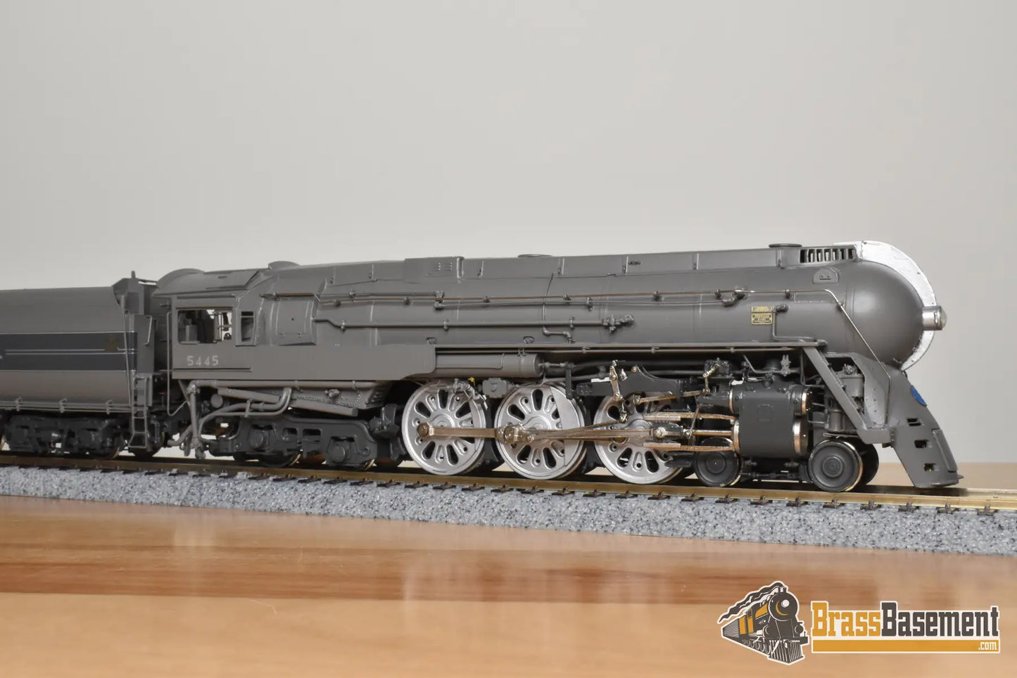 HO Brass - PSC 18254.1 NYC 1945 Era Streamlined Dreyfuss Hudson #5445 PT-4 Centipede Tender - #7/17 FP Boo-Rim