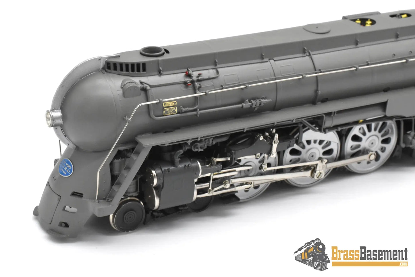 HO Brass - PSC 18254.1 NYC 1945 Era Streamlined Dreyfuss Hudson #5445 PT-4 Centipede Tender - #7/17 FP Boo-Rim