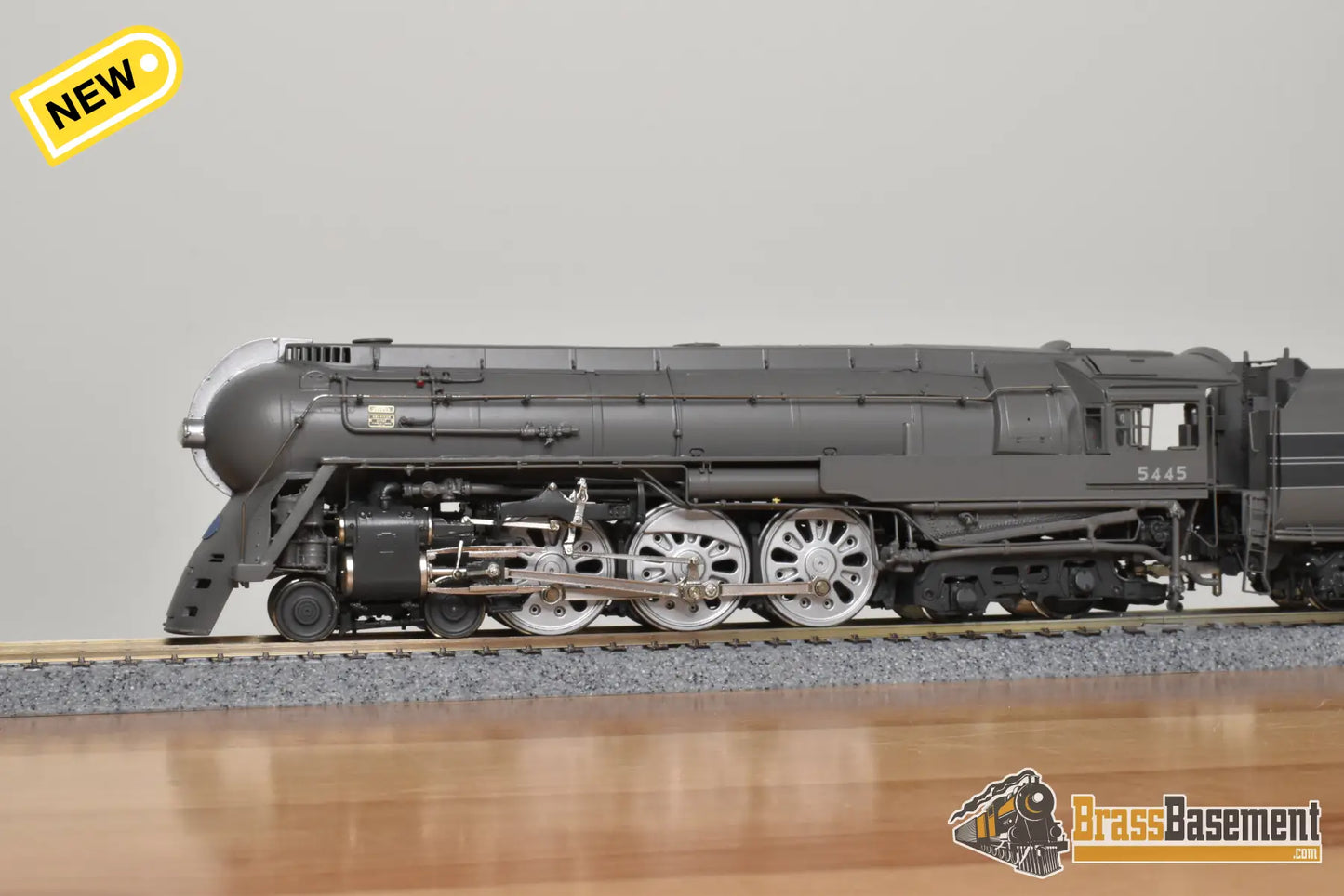 HO Brass - PSC 18254.1 NYC 1945 Era Streamlined Dreyfuss Hudson #5445 PT-4 Centipede Tender - #7/17 FP Boo-Rim