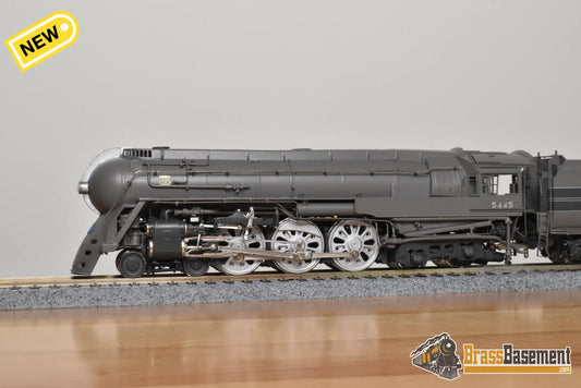 HO Brass - PSC 18254.1 NYC 1945 Era Streamlined Dreyfuss Hudson #5445 PT-4 Centipede Tender - #7/17 FP Boo-Rim